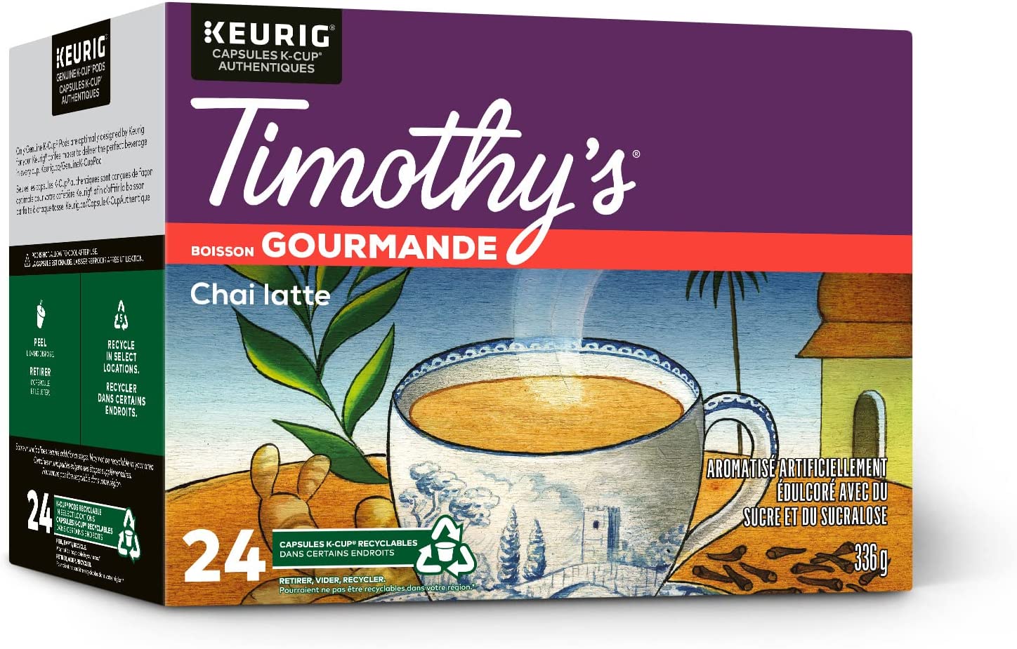 Timothy's® Chai Latte [24 pack] - Gold Roast Coffee Service Ltd.