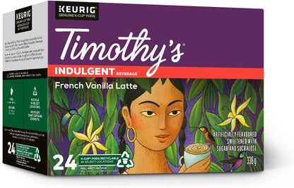 Timothy's® French Vanilla Latte [24 pack] - Gold Roast Coffee Service Ltd.