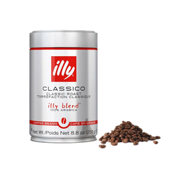 illy Whole Bean Classico Medium Roast Coffee [250g]