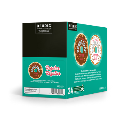 Coffee People® Donut Shop Regular [24 pack] - Gold Roast Coffee Service Ltd.