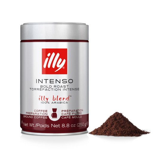 illy Ground Drip Intenso Roast Coffee [250g] - Gold Roast Coffee Service Ltd.