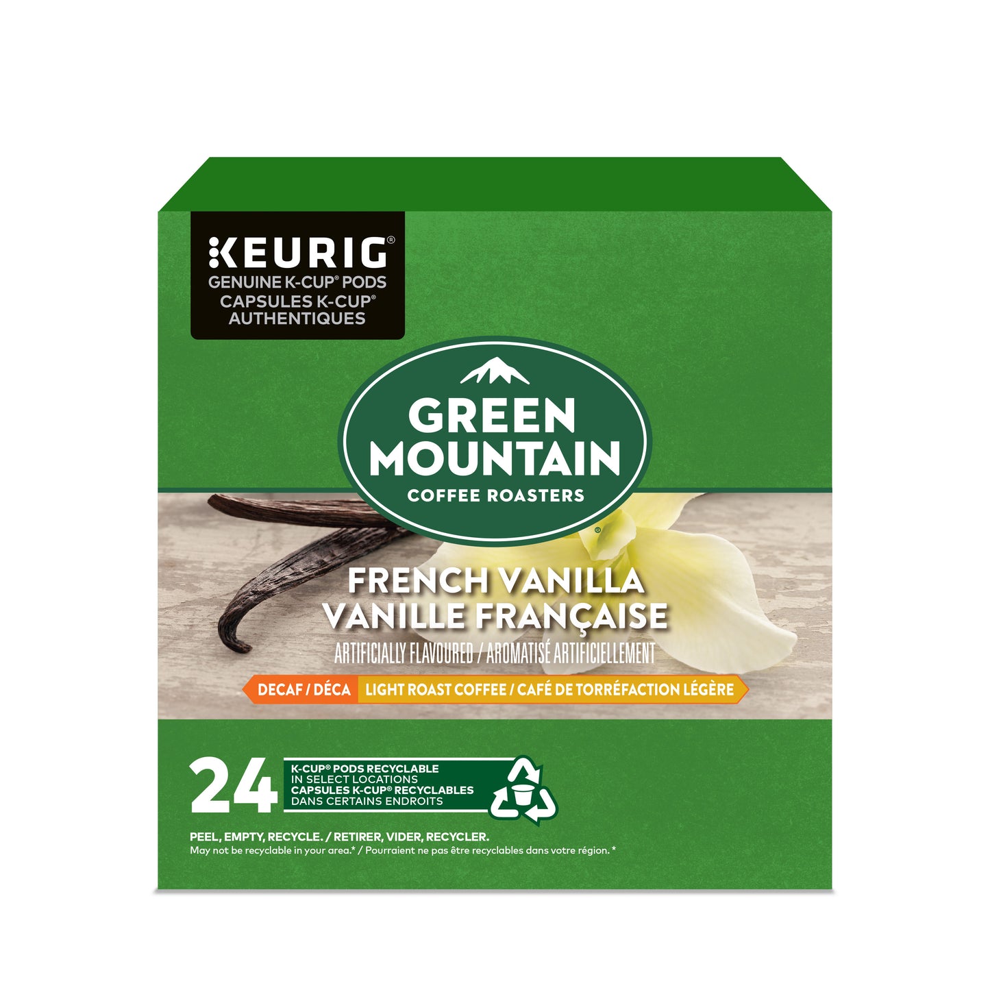 Green Mountain® (GMCR) French Vanilla Decaf [24 pack]