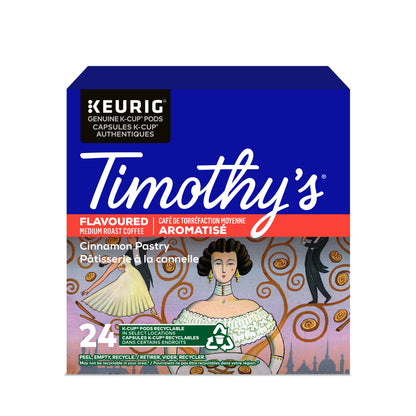 Timothy's® Cinnamon Pastry Coffee [24 pack] - Gold Roast Coffee Service Ltd.