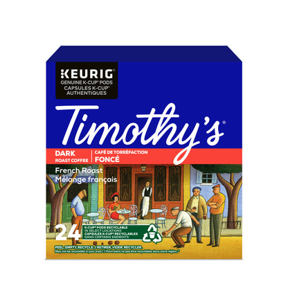 Timothy's® French Roast Coffee [24 pack] - Gold Roast Coffee Service Ltd.