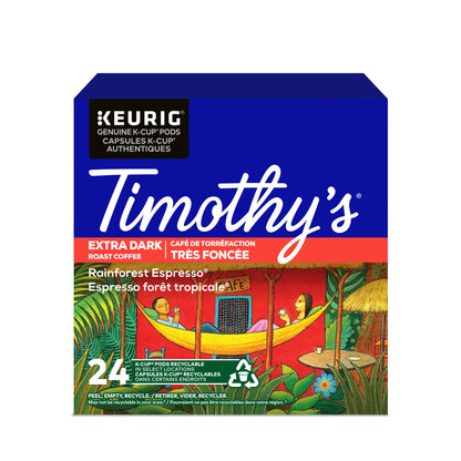Timothy's® Rainforest Espresso [24 pack] - Gold Roast Coffee Service Ltd.