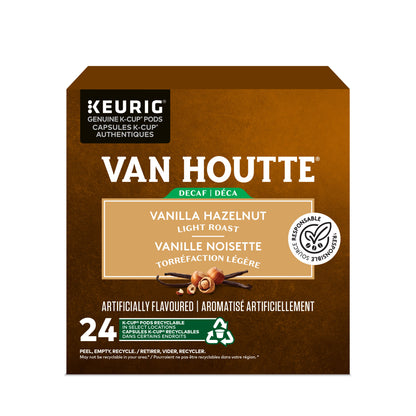 Van Houtte® Vanilla Hazelnut Decaf Coffee [24 pack] - Gold Roast Coffee Service Ltd.