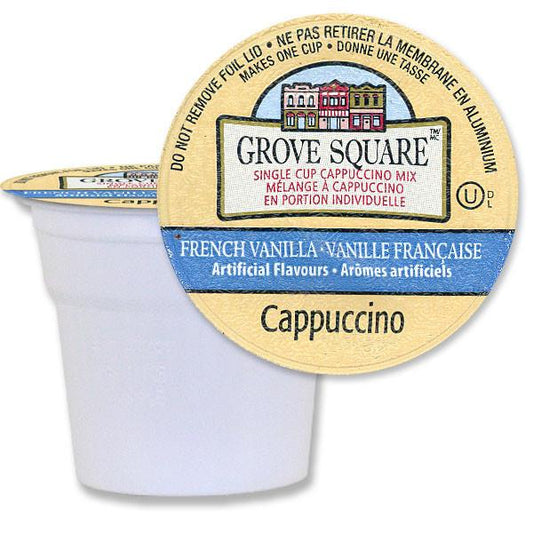 Grove Square™ French Vanilla Cappuccino [24 pack] - Gold Roast Coffee Service Ltd.
