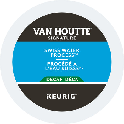 Van Houtte® Swiss Water Decaf Fair Trade Organic Coffee [24 pack] - Gold Roast Coffee Service Ltd.
