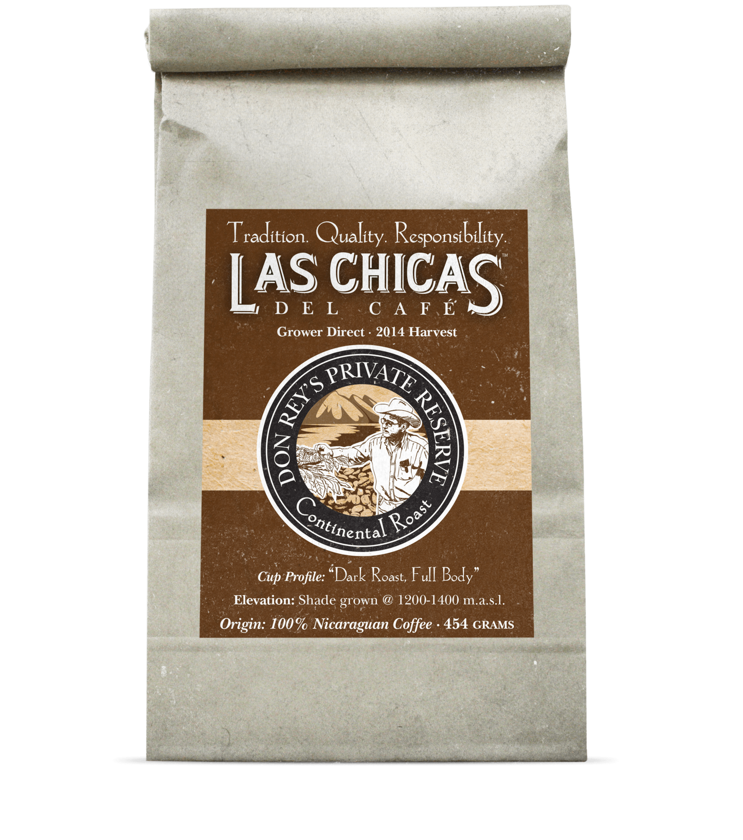 Las Chicas Don Rey's Private Reserve Continental Roast Beans [400g]