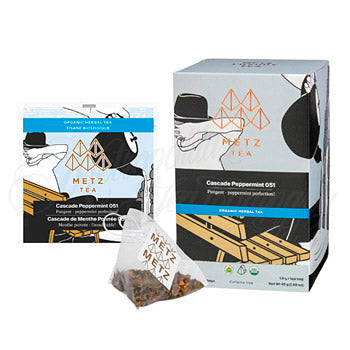 Metz Tea - Cascade Peppermint [25 pack] SALE (BEST BEFORE CODE DATE DEC 2022) 16 boxes in stock