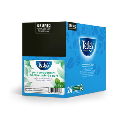 Tetley Peppermint Tea [24 pack] - Gold Roast Coffee Service Ltd.
