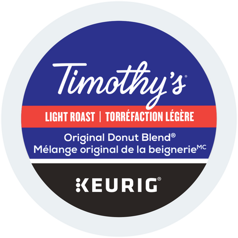 Timothy's® Original Donut Blend™ Coffee [24 pack]