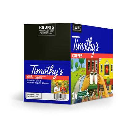 Timothy's® Breakfast Blend Coffee [24 pack] - Gold Roast Coffee Service Ltd.