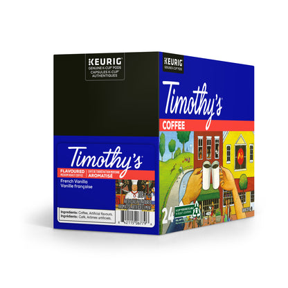 Timothy's® French Vanilla Coffee [24 pack] - Gold Roast Coffee Service Ltd.