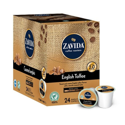 Zavida® English Toffee [24 pack] - Gold Roast Coffee Service Ltd.