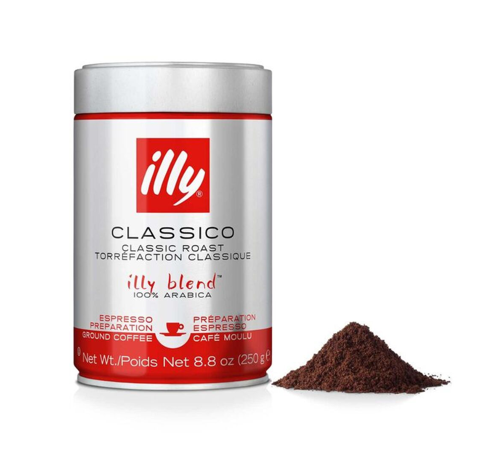 illy Ground Espresso Medium Roast Coffee [250g] - Gold Roast Coffee Service Ltd.