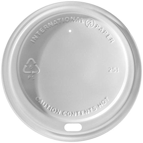 illy Lids for 8 oz Paper Cups [1000 pack] - Gold Roast Coffee Service Ltd.